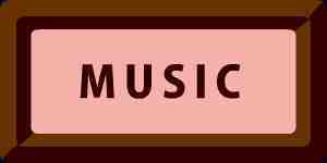 チョコで出来たオリジナルイラストMusicボタン